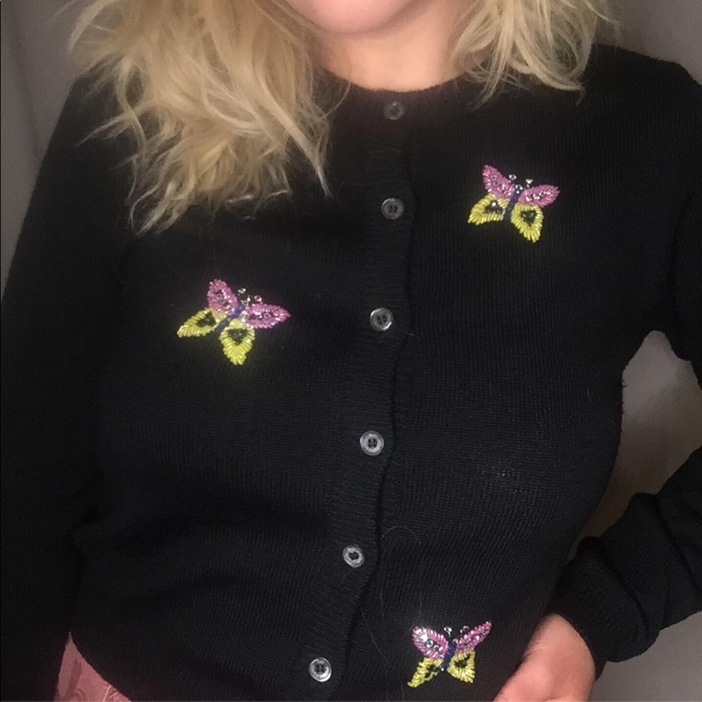 D&G butterfly cardigan